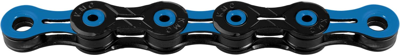 KMC ketting "dlc11" chain dlc11 118 links black/blue