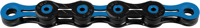 KMC fietsketting dlc 11 - 118 schakels - blauw/zwart - extreem duurzaam - 243g - thumbnail