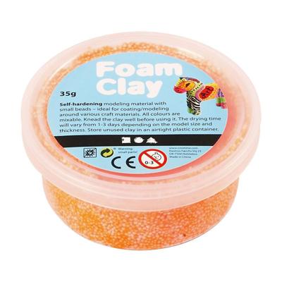 Foam Clay - neon oranje, 35gr.