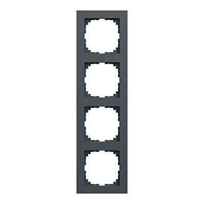 Merten MEG4040-3614 Afdekking Frame System M Antraciet 1 stuk(s)