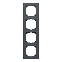 Merten MEG4040-3614 Afdekking Frame System M Antraciet 1 stuk(s) - thumbnail