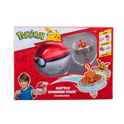 Jazwares Pokémon battle spinner game - charmander & pokéball