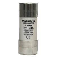 Weidmüller 4000003732 FUSE WSFL 22X58 40A 1K5V GPV Buiszekering Inhoud 10 stuk(s) - thumbnail