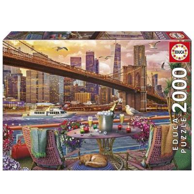 Puzzel Educa New York 2000 Onderdelen