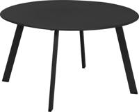Bijzettafel Buiten Metaal Ø70cm Donker Grijs - thumbnail