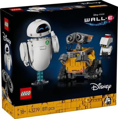 LEGO disney 43279 pixar wall-e en eve