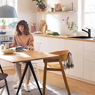 Hansgrohe Zesis M33 ééngreeps keukenkraan 150 met metalen uittrekbare vuistdouche, 2jet, mat zwart Hansgrohe Zesis M33 ééngreeps keukenkraan 150 met metalen uittrekbare vuistdouche, 2jet, mat zwart