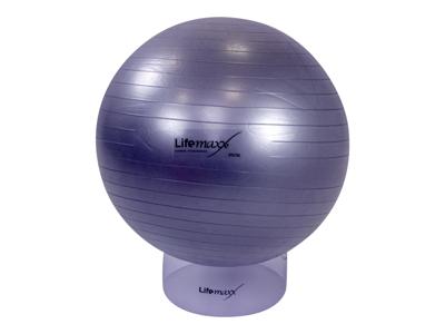 Lifemaxx Gymball - Fitnessbal - 75 cm - Zilver Lifemaxx Gymball - Fitnessbal - 75 cm - Zilver