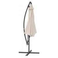 Zweefparasol Menorca 300 cm ecru - thumbnail