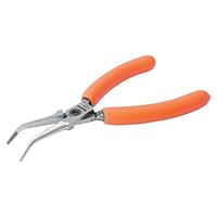 Bahco Precisiepunttang | compact | 45° afgebogen punt | oranje PVC-handgrepen | 141 mm - industrieverpakking - C3745IP - thumbnail
