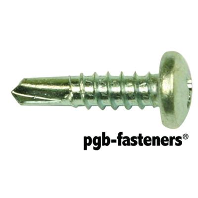 pgb-Europe PGB-FASTENERS | Zelfborende schroef DIN 7504M-H Ø 4,80x80 Zn | 200 st 07504M001004808003