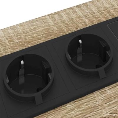 Nachtkastje 2 pcs Sonoma eiken 42 x 41 x 61 cm Bewerkt hout
