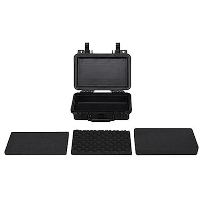 VidaXL Flightcase draagbaar 30x22x10 cm pp zwart - thumbnail