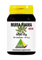 SNP Muira puama 5000mg puur 60 Vegetarische capsules - thumbnail