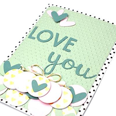 Vaessen Creative • love it embossing folder stippen