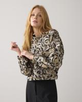 Summum Jacket Bomber Jacquard 1s1250-12317 Jackets 990 Black - thumbnail