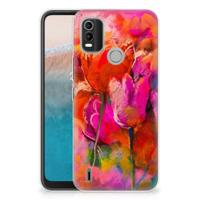 Smartphone hoesje Nokia C21 Plus Tulips - thumbnail