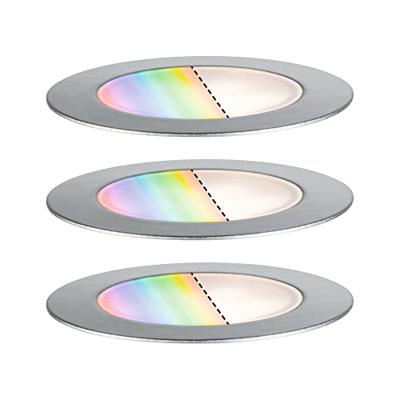 Paulmann 94752 Verlichtingssysteem Plug&Shine LED-buiteninbouwlampen (basisset) LED 6 W Warmwit RVS Paulmann 94752 Verlichtingssysteem Plug&Shine LED-buiteninbouwlampen (basisset) LED 6 W Warmwit RVS