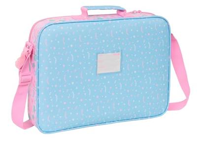 Schoolrugzak BlackFit8 Smile Roze Licht Blauw 38 x 28 x 6 cm