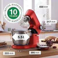 Bosch Haushalt MUM9A66R00 Foodprocessor 1600 W Cherry, Rood - thumbnail