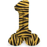 Folat folieballon staand 1 tiger 41 cm | 20 stuks - thumbnail