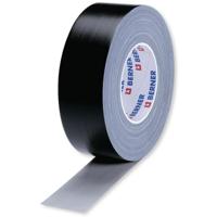 Berner duct tape 50mm x 50m zwart - thumbnail