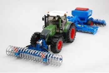 bruder Lemken Solitair 9 zaaimachine modelvoertuig - thumbnail