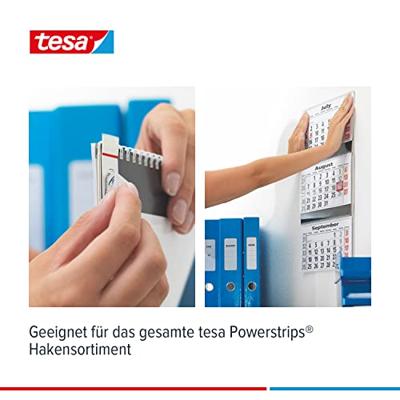 tesa POWERSTRIPS® Large Dubbelzijdig plakband Wit Inhoud: 30 stuk(s) tesa POWERSTRIPS® Large Dubbelzijdig plakband Wit Inhoud: 30 stuk(s)