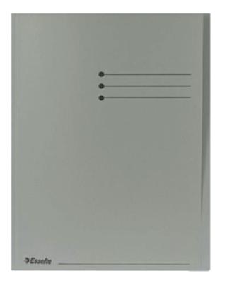 Esselte dossiermap grijs, pak van 100 stuks