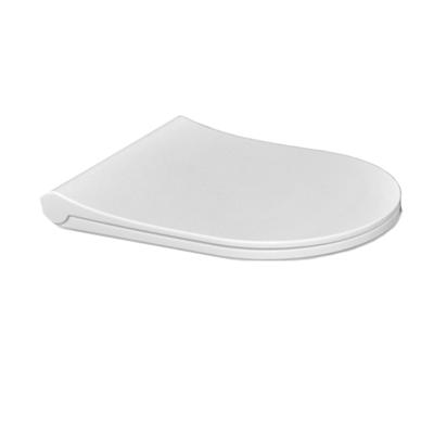 Toiletzitting Sanicare Rondo SLIM Ultra Dun Soft Close T.b.v. Rondo Wandcloset Wit Sanicare Toiletzitting Sanicare Rondo SLIM Ultra Dun Soft Close T.b.v. Rondo Wandcloset Wit Sanicare