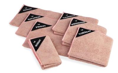 Klud Microvezel vaatdoekjes Blossom, per 7