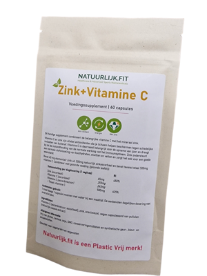 Vitamine C plus zink 60 capsules