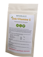Vitamine C plus zink 60 capsules - thumbnail