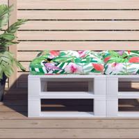 Palletkussen 50x50x12 cm stof meerkleurig - thumbnail