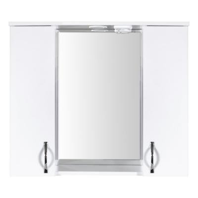 Spiegelkast BWS Aleco 80 cm incl. Verlichting Wit Spiegelkast BWS Aleco 80 cm incl. Verlichting Wit