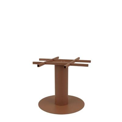 LABEL51 Eetkamertafel Extra Stable - Coral - Metaal - 70x70x72 cm