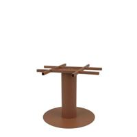 LABEL51 Eetkamertafel Extra Stable - Coral - Metaal - 70x70x72 cm - thumbnail