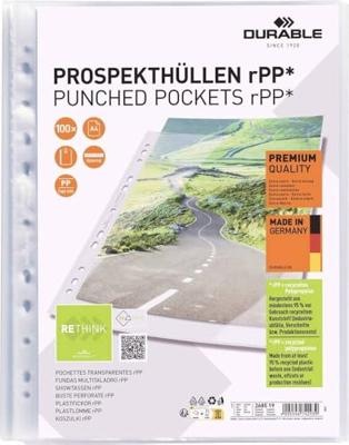 Durable Showtassen PREMIUM A4 1 x DIN A4 PP Doorzichtig 268519 100 stuk(s) Durable Showtassen PREMIUM A4 1 x DIN A4 PP Doorzichtig 268519 100 stuk(s)