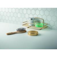 Metaltex Onda Rek 26x11x11 cm Goud - thumbnail
