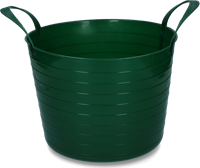 Emmer V-Trug Flexi groen 40 l - thumbnail