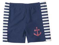 Playshoes zwemshort Anker Marine Wit-110-116 - thumbnail