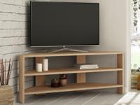 Hoek tv-meubel THAMES 2 legplanken eik - thumbnail