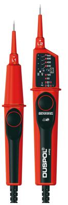 Benning DUSPOL digital Tweepolige spanningstester CAT III 1000 V, CAT IV 600 V LCD, Vibratie, Akoestisch Benning DUSPOL digital Tweepolige spanningstester CAT III 1000 V, CAT IV 600 V LCD, Vibratie, Akoestisch