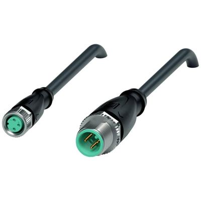 Pepperl+Fuchs 270390 Sensor/actuator connector, geassembleerd Aantal polen (sensoren): 3, 3 0.3 m 1 stuk(s)