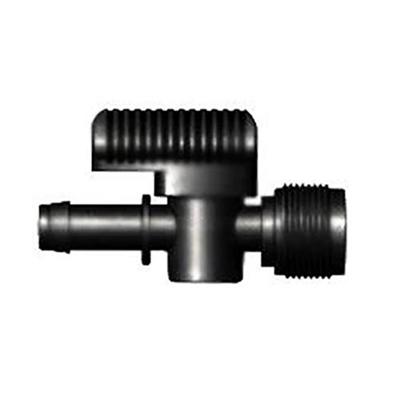 PP Afsluitkraan ½" bu.dr. x 13mm Tule