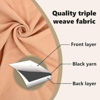 VidaXL Zwart-out gordijnen met ringen 2 pcs licht bruin 140 x 140 cm - thumbnail