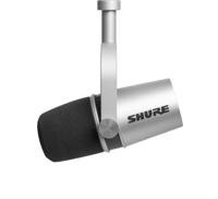 Shure MV7 Zilver Microfoon voor studio's - thumbnail