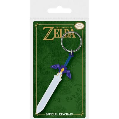 Legend of Zelda Rubber Keychain Master Sword 6cm