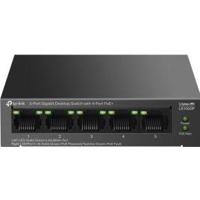 TP-Link LiteWave LS105GP netwerk-switch Unmanaged Gigabit Ethernet (10/100/1000) Power over Ethernet (PoE) Zwart - thumbnail