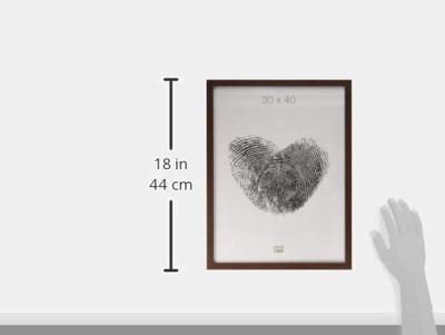 Deknudt S44CH4 30X40 Wissellijst Papierformaat: 30 x 40 cm Bruin